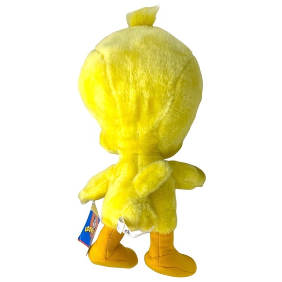 Vintage Looney Tunes Tweety Bird Plush Stuffed Animal 16 Inch 1997 Carnival Tags - Picture 3 of 11